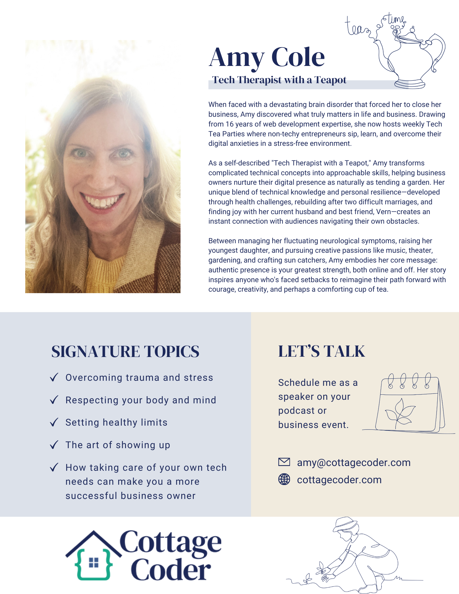 amy cole speaker epk