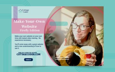 The Intensive or the Firefly Make-Your-Own-Website Workshop — Which One’s Right for You?
