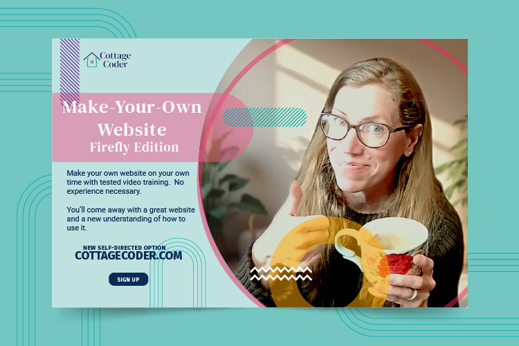 Make Your Own Website Firefly Edition