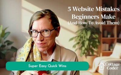 5 Website Mistakes Beginners Make (And How to Avoid Them)