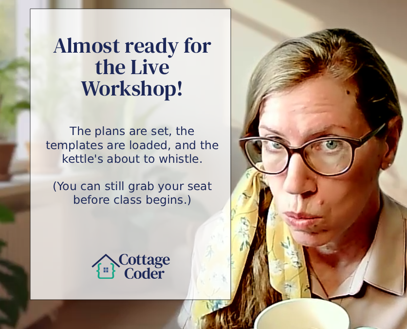 Make Your Own Website: The Intensive (Live Workshop)